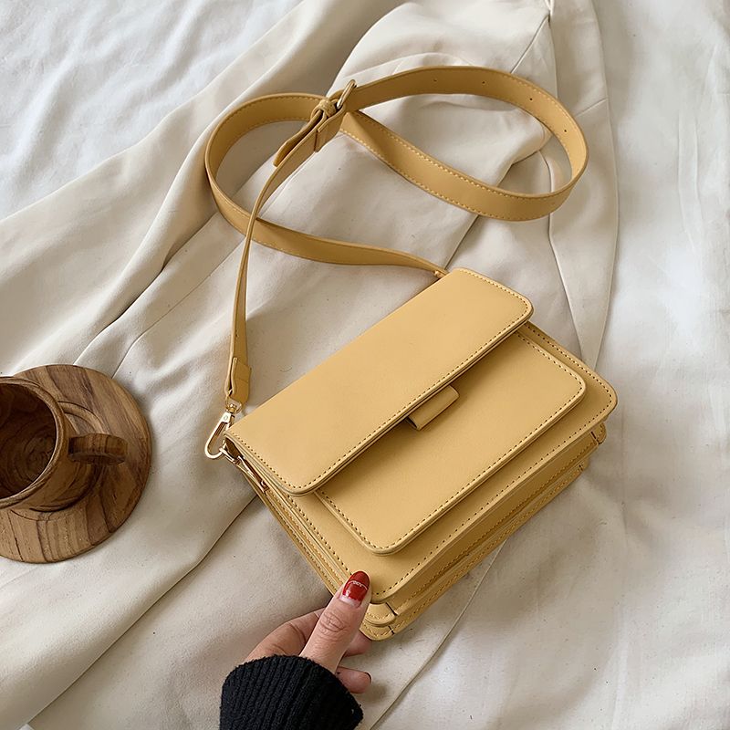 Torebka Damska Chelique Leather Crossbody - Czarny