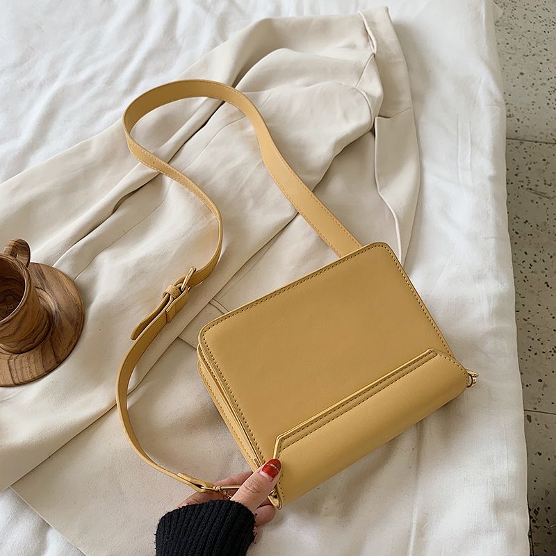 Torebka Damska Chelique Leather Crossbody - Czarny