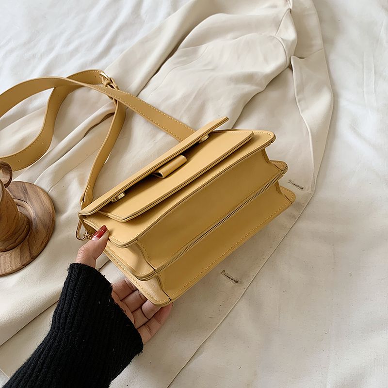 Torebka Damska Chelique Leather Crossbody - Czarny