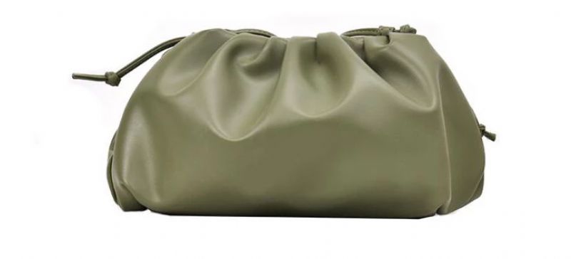 Torebka Damska Cleo Leather Crossbody - Zielony