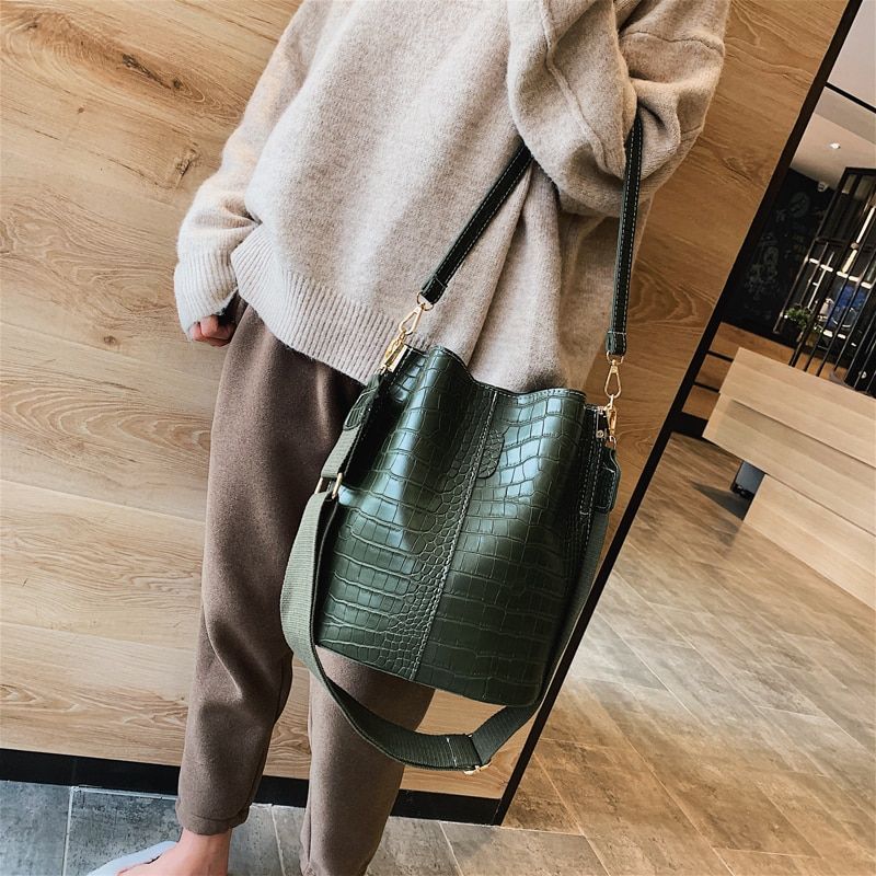 Torebka Damska Condor Leather - Czarny