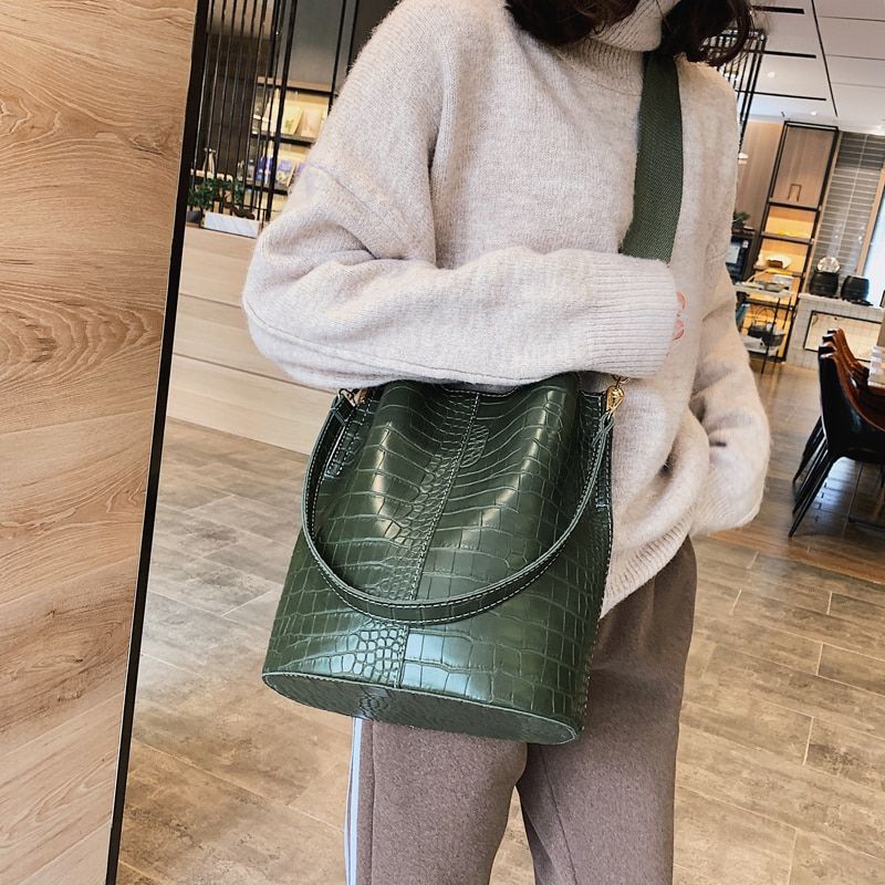 Torebka Damska Condor Leather - Czarny