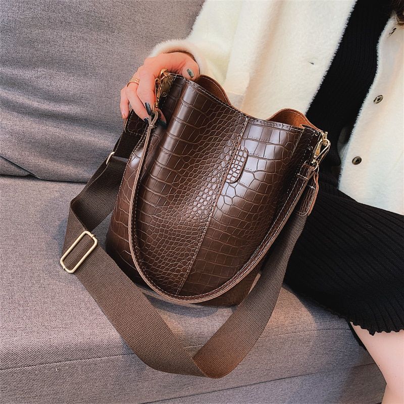 Torebka Damska Condor Leather - Czarny