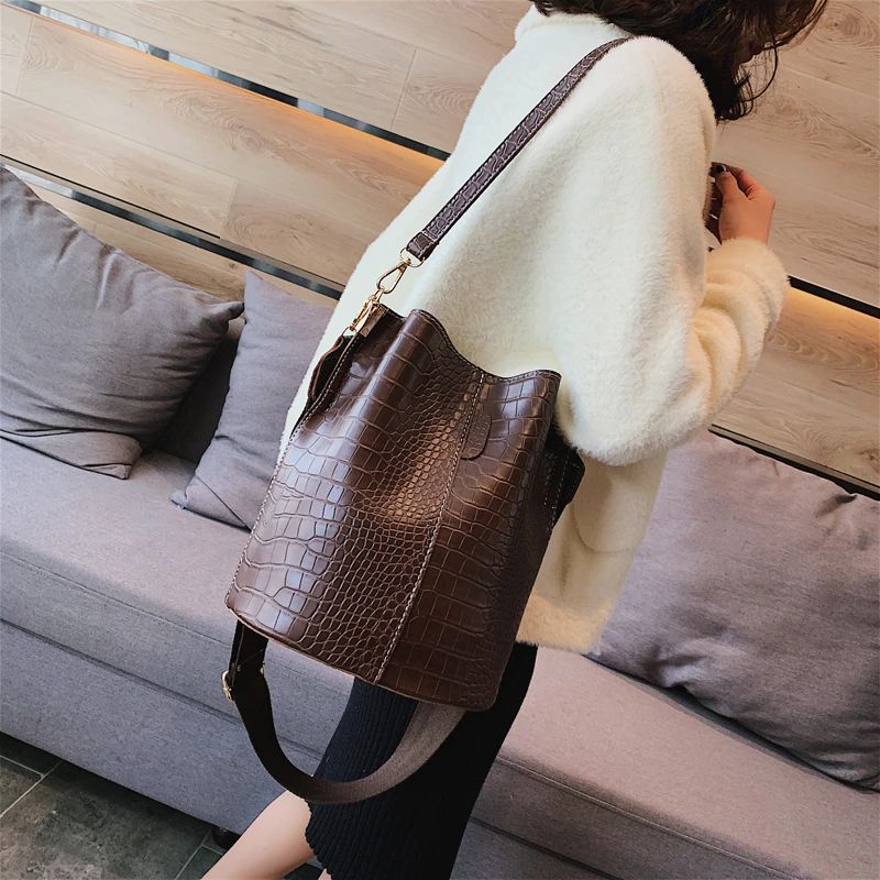 Torebka Damska Condor Leather - Czarny