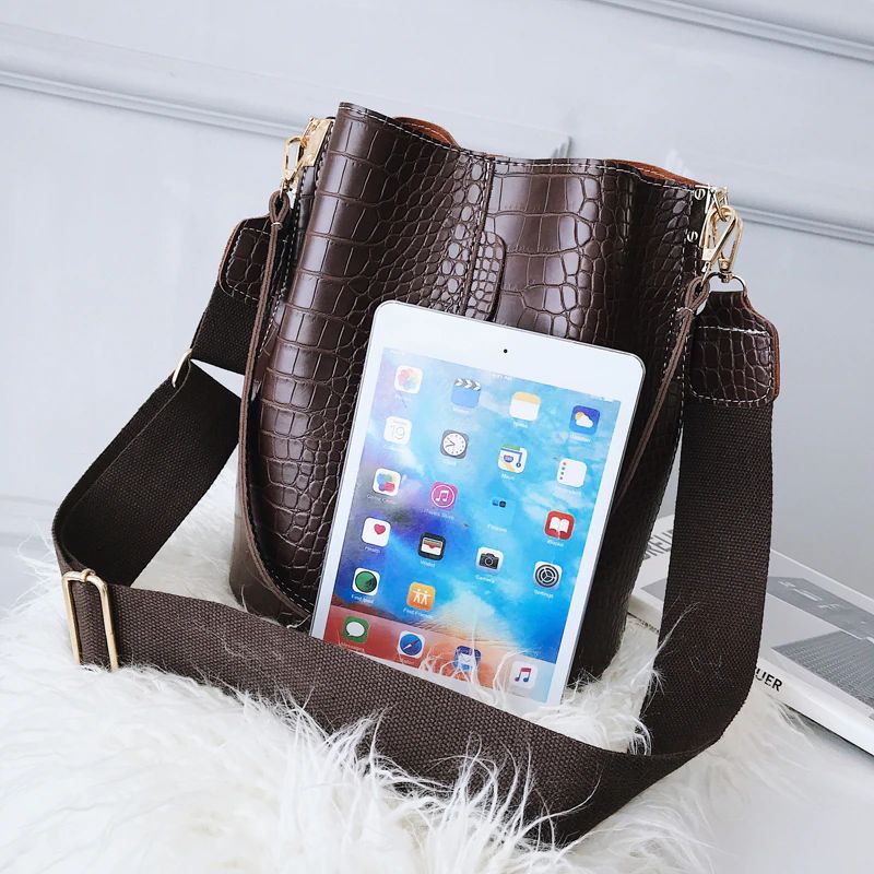 Torebka Damska Condor Leather - Czarny