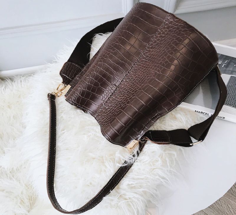 Torebka Damska Condor Leather - Czarny
