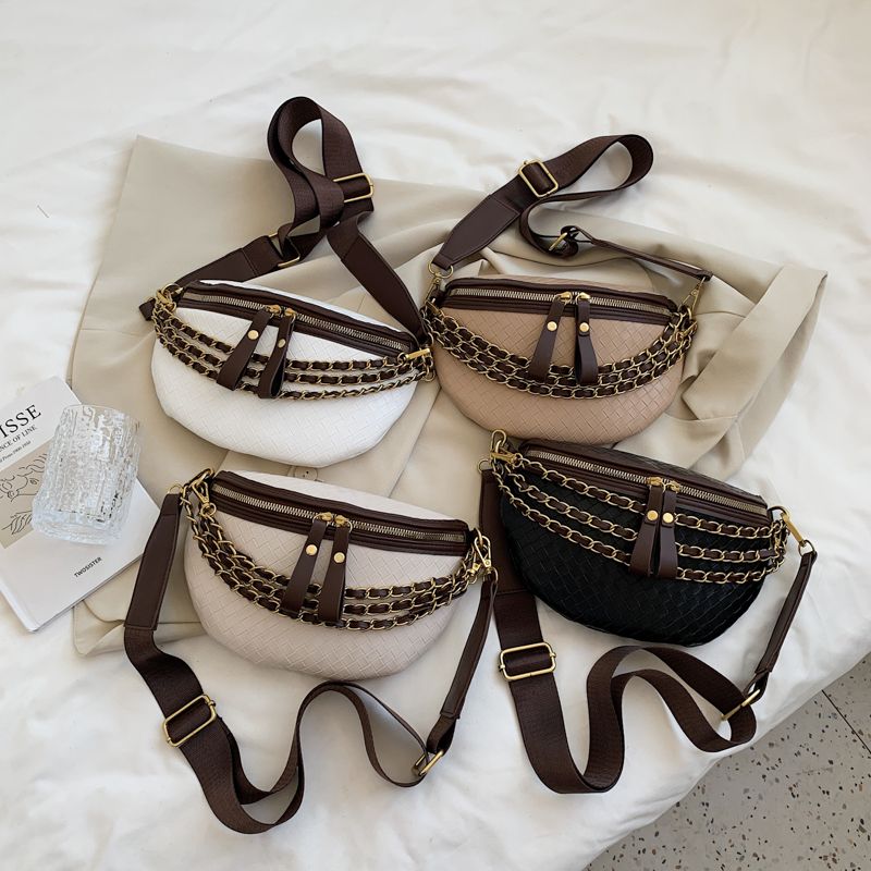 Torebka Damska Conga Luxury Leather Belt - Czarny