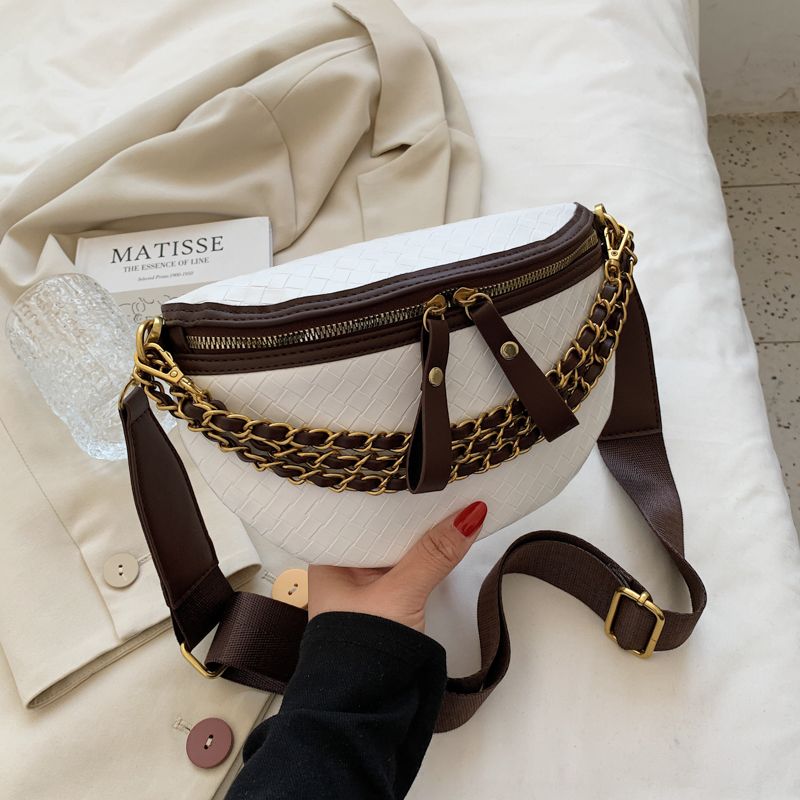 Torebka Damska Conga Luxury Leather Belt - Czarny