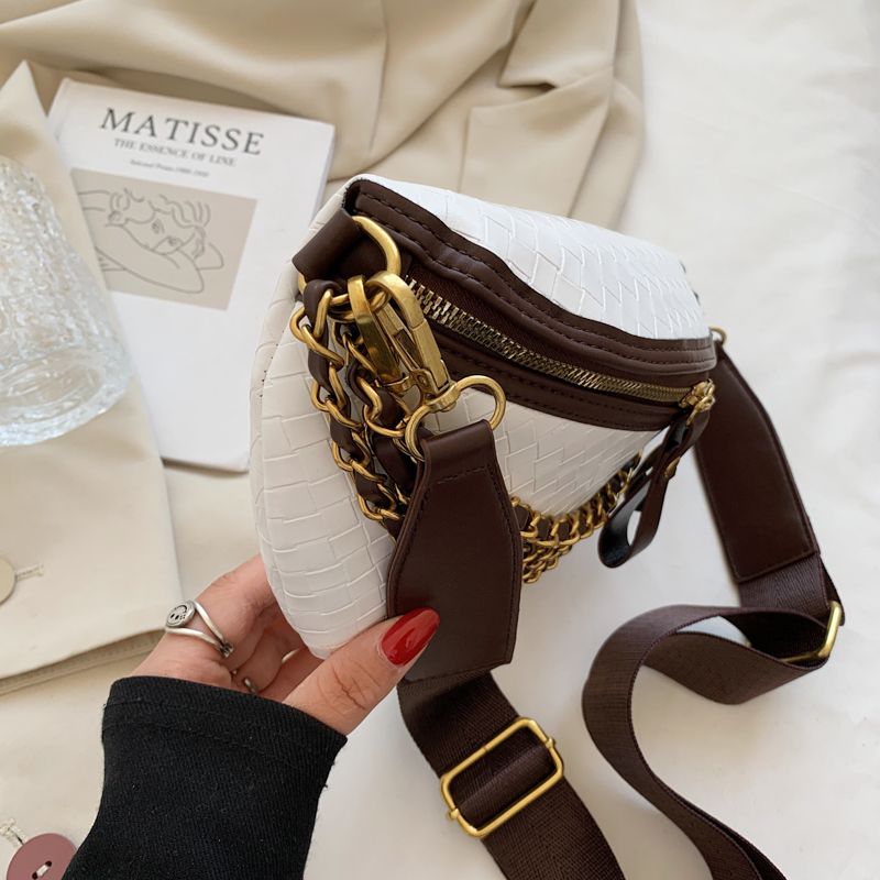 Torebka Damska Conga Luxury Leather Belt - Czarny