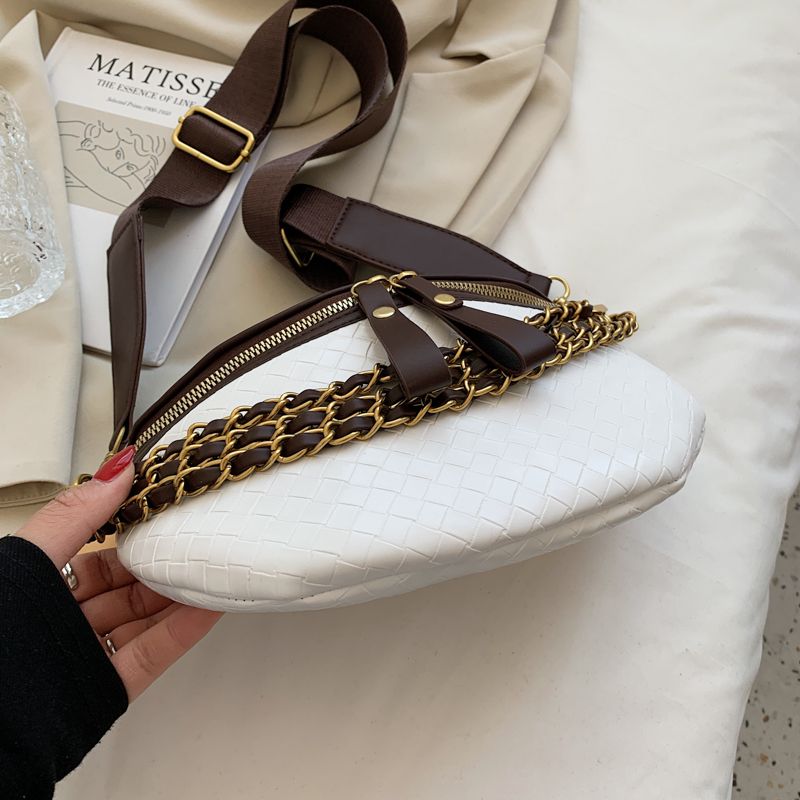 Torebka Damska Conga Luxury Leather Belt - Czarny