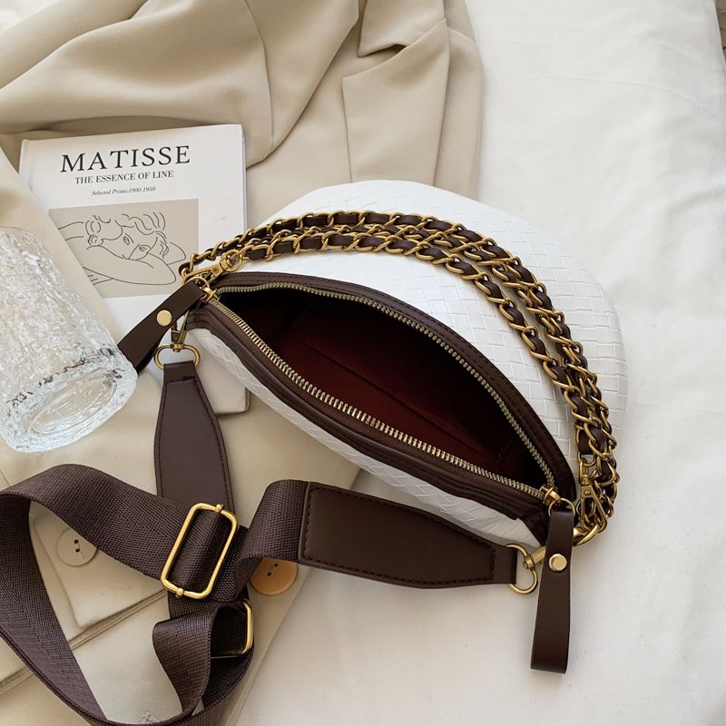 Torebka Damska Conga Luxury Leather Belt - Czarny
