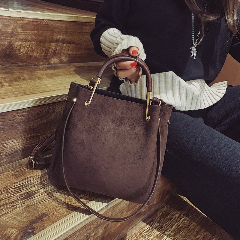 Torebka Damska Cubides Leather - Czerwony