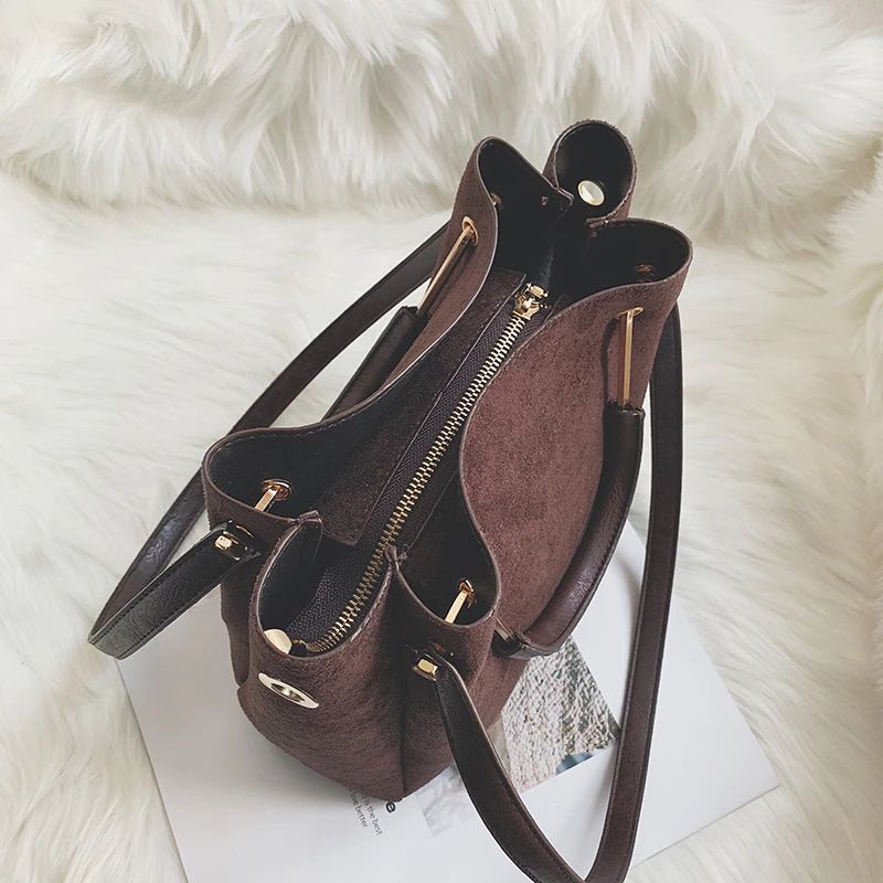 Torebka Damska Cubides Leather - Czerwony