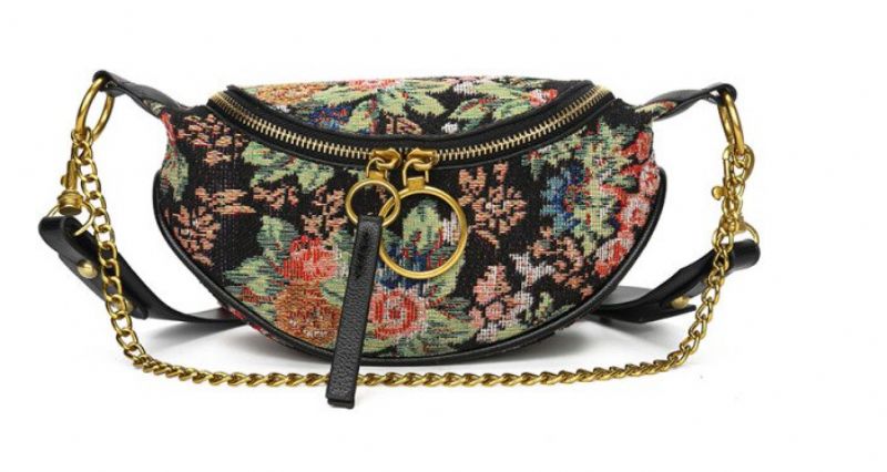 Torebka Damska Hasan Designer Luxury Cloth - Czarny