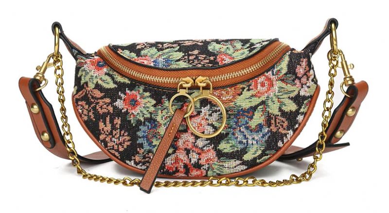 Torebka Damska Hasan Designer Luxury Cloth - Czarny