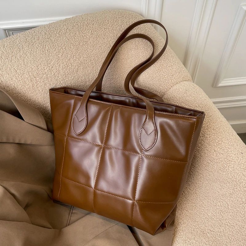 Torebka Damska Kata Minimalist Quilted - Czarny
