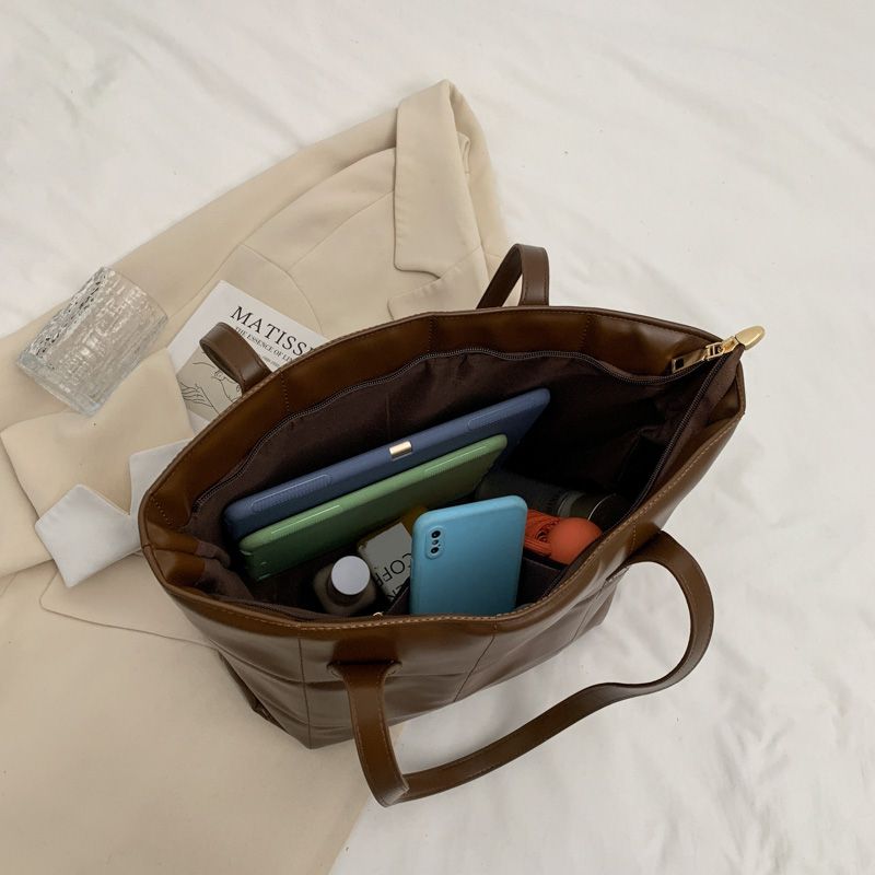 Torebka Damska Kata Minimalist Quilted - Czarny
