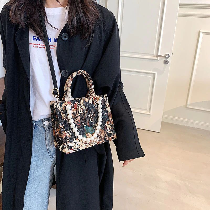 Torebka Damska Luksusowa Azalea Designer Large Tote - Duży brązowy
