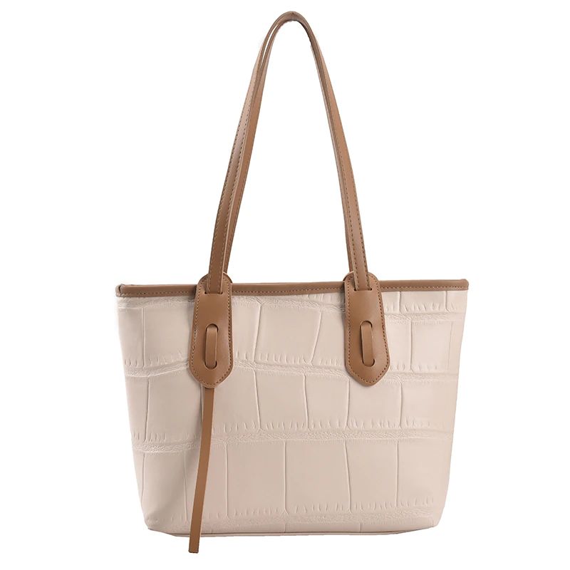 Torebka Damska Luksusowa Zalora Designer Ze Skóry Na Ramię - Khaki