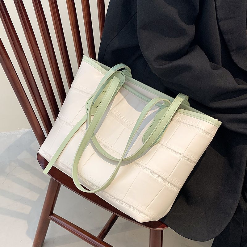 Torebka Damska Luksusowa Zalora Designer Ze Skóry Na Ramię - Khaki