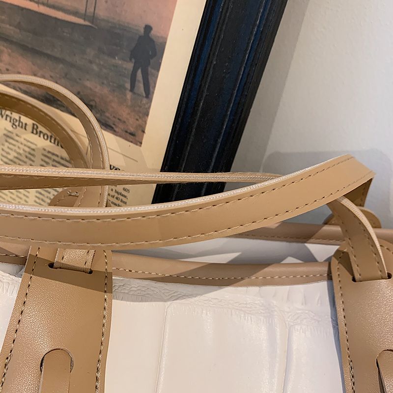 Torebka Damska Luksusowa Zalora Designer Ze Skóry Na Ramię - Khaki