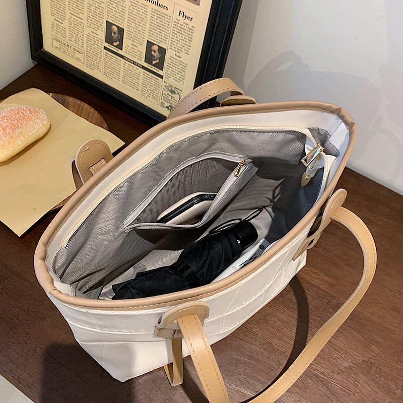 Torebka Damska Luksusowa Zalora Designer Ze Skóry Na Ramię - Khaki