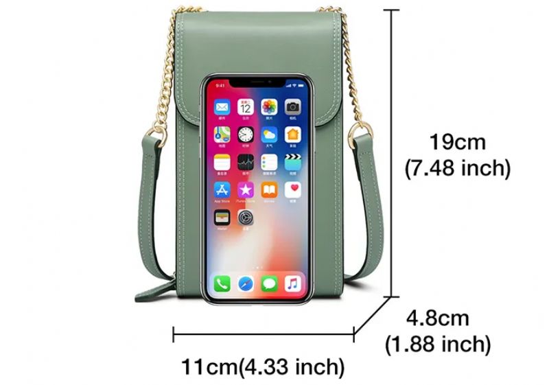 Torebka Damska Melody Sling - Zielony