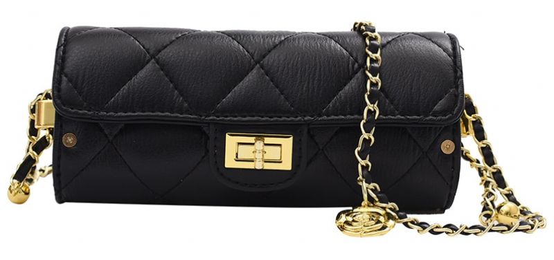 Torebka Damska Olga Mini Leather - Czarny