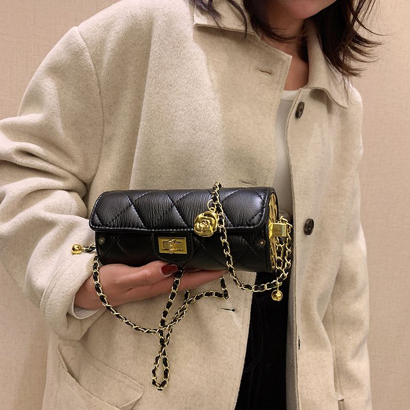 Torebka Damska Olga Mini Leather - Czarny
