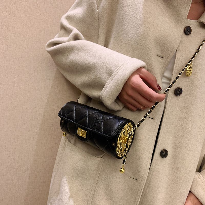 Torebka Damska Olga Mini Leather - Czarny