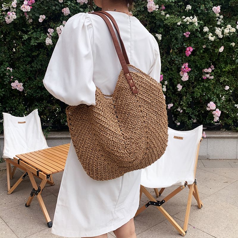 Torebka Damska Oliver Woven Beach - Khaki