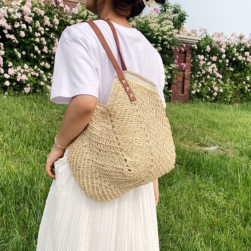 Torebka Damska Oliver Woven Beach - Khaki