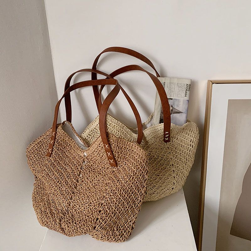 Torebka Damska Oliver Woven Beach - Khaki