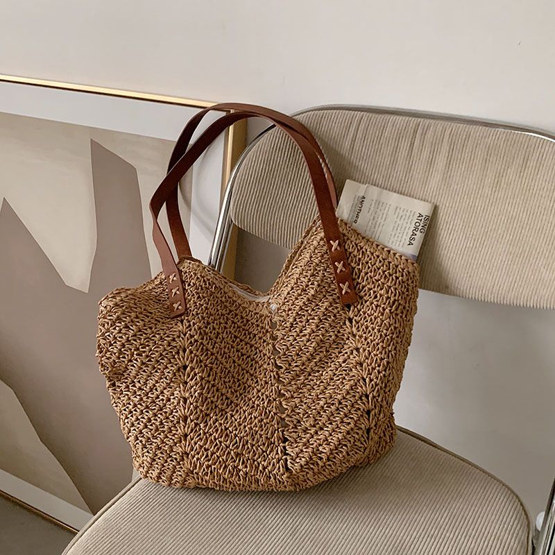 Torebka Damska Oliver Woven Beach - Khaki