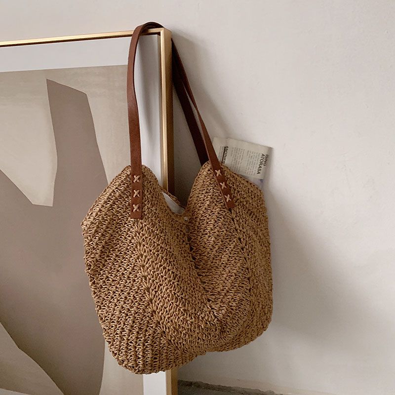 Torebka Damska Oliver Woven Beach - Khaki