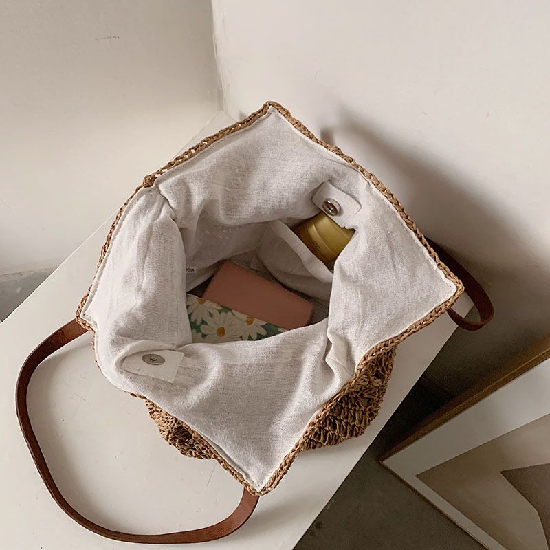 Torebka Damska Oliver Woven Beach - Khaki