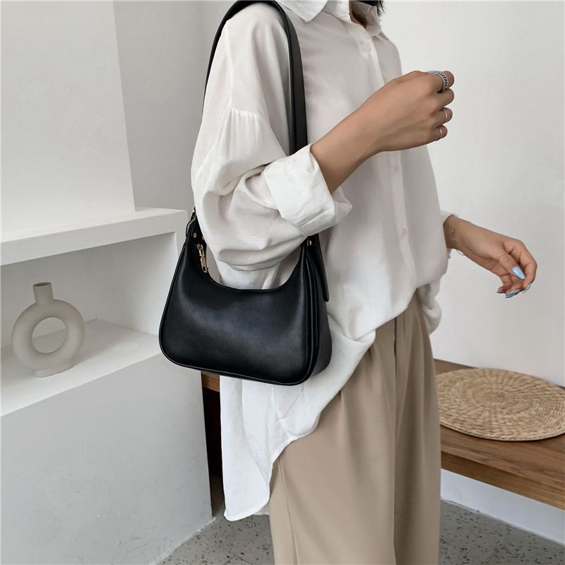 Torebka Damska Orly Mała Skórzana Crossbody - Biały