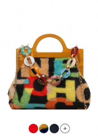 Torebka Damska Peter Faux Fur Plush Tote