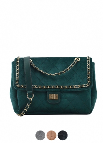 Torebka Damska Polenta Quilted Leather Na Ramię