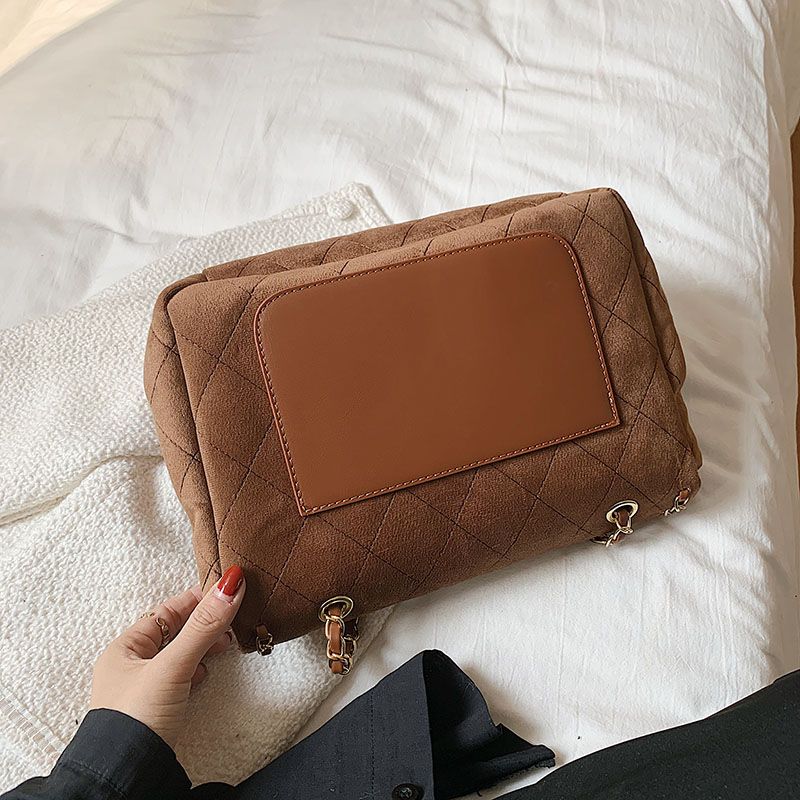 Torebka Damska Polenta Quilted Leather Na Ramię - Zielony