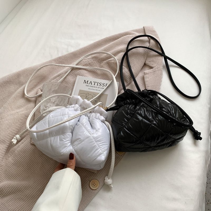 Torebka Damska Puka Faux Leather Na Ramię - Czarny