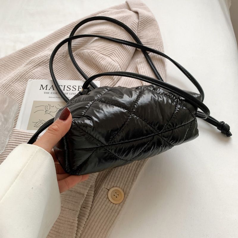 Torebka Damska Puka Faux Leather Na Ramię - Czarny