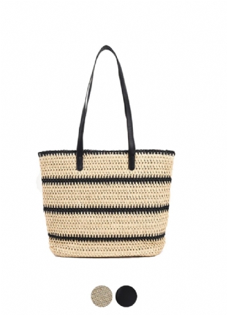 Torebka Damska Regina O Dużej Pojemności Woven Shoulder