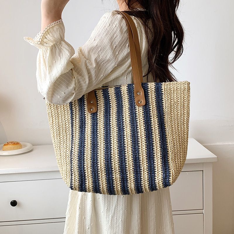 Torebka Damska Rialto Large Woven - Niebieski