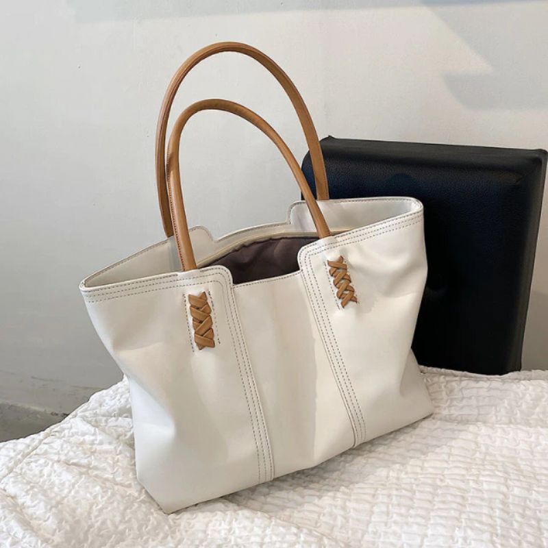 Torebka Damska Rizzo Designer Luxury O Dużej Pojemności - Czarny