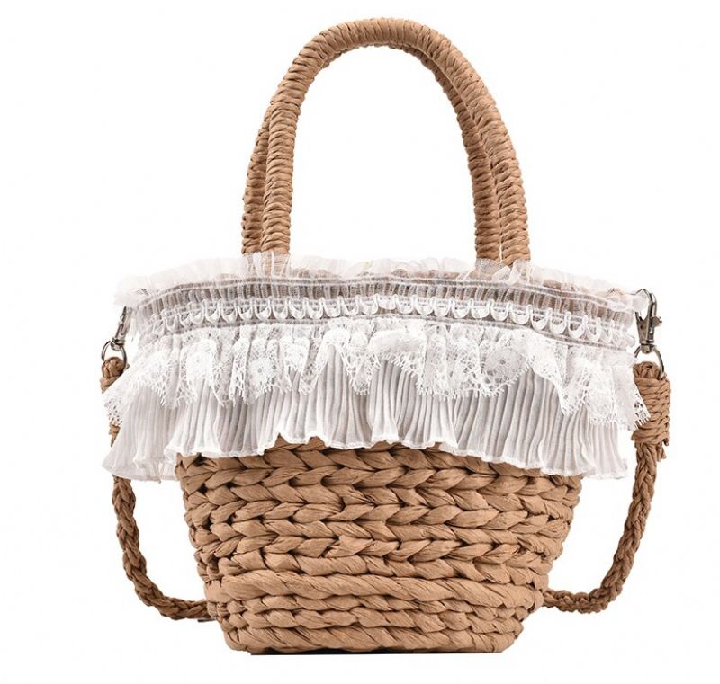 Torebka Damska Siul Summer Straw - Khaki