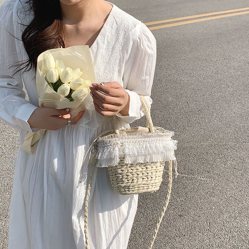 Torebka Damska Siul Summer Straw - Khaki