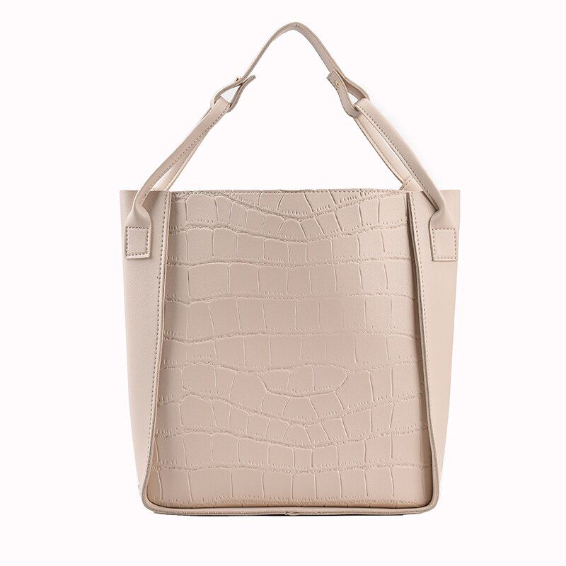 Torebka Damska Skórzana Buitron Crossbody - Beżowy