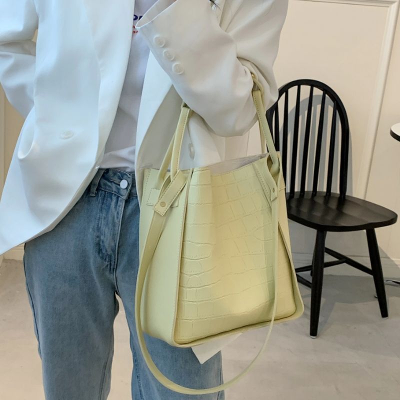 Torebka Damska Skórzana Buitron Crossbody - Beżowy