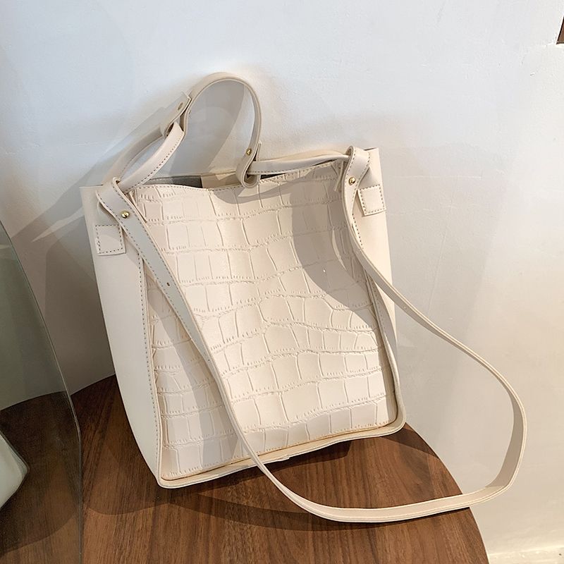 Torebka Damska Skórzana Buitron Crossbody - Beżowy